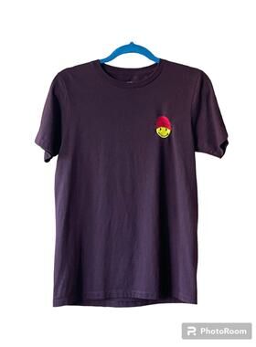 EIghty Eight Brand Burgundy Boys Shirt Chill Vibes Size 14/16